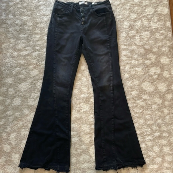 Kancan mid rise flare - Picture 1 of 5